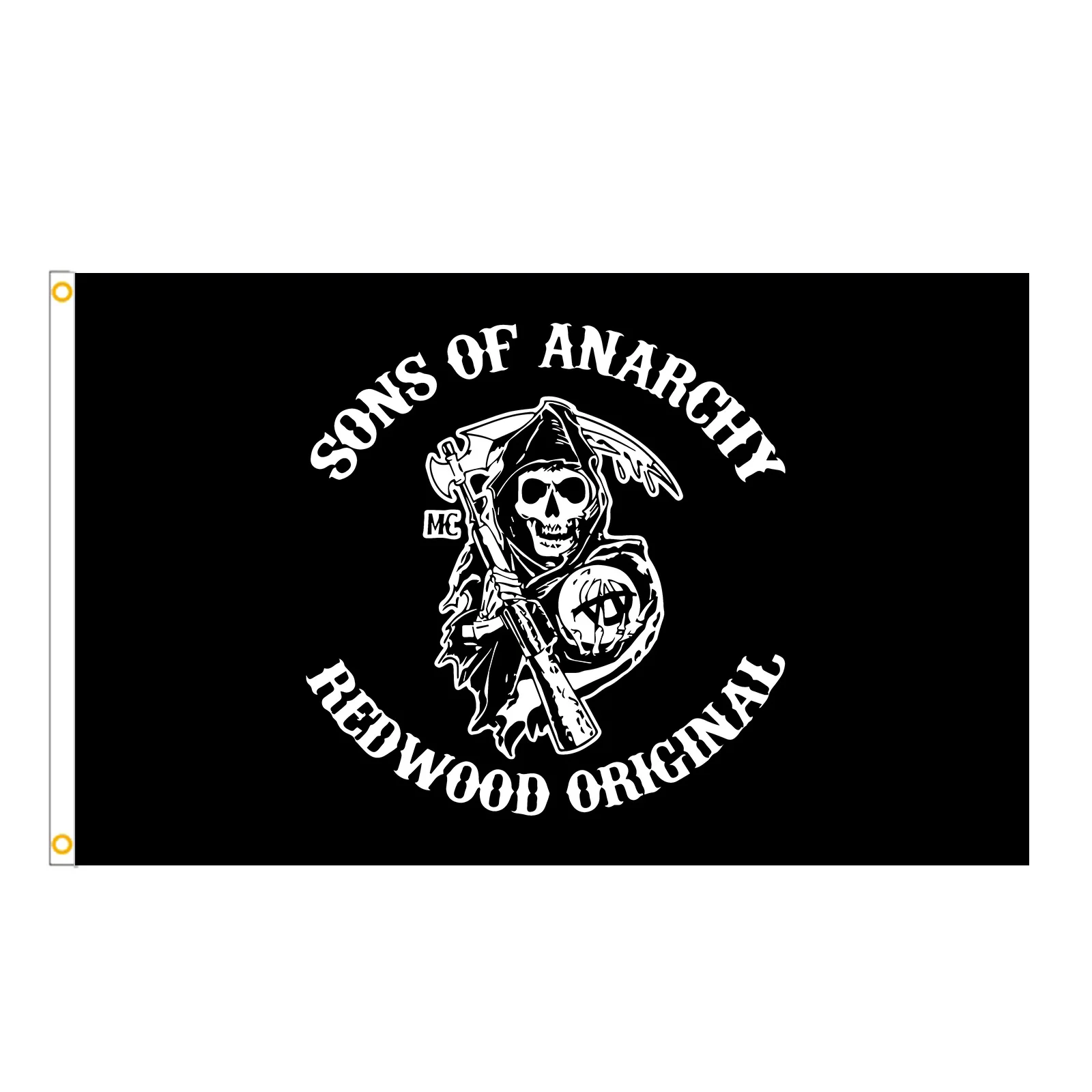 

Sons of Anarchy Flag 3*5ft (90*150cm) Size Decorations for Home Flag Banner Tapestry
