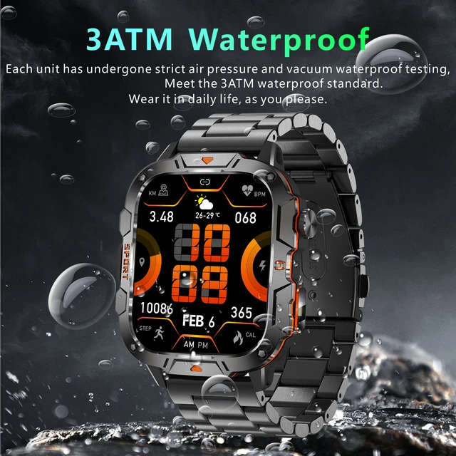 2025 Smart Watch | 3ATM Waterproof 5