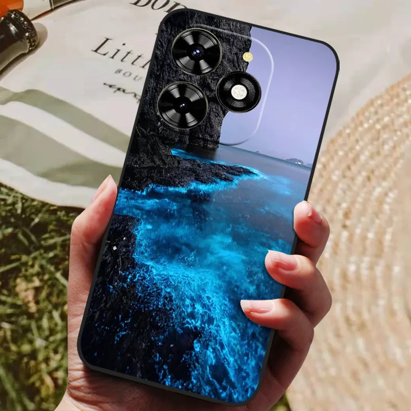 Luxury Silicon Phone Case - Protective Back Cover for Tecno Spark 20 Series