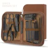 26 Pcs Professional Nail Cutter Pedicure Scissors Set Stainless Steel Portable Manicure Nail Clipper Tool Set 1