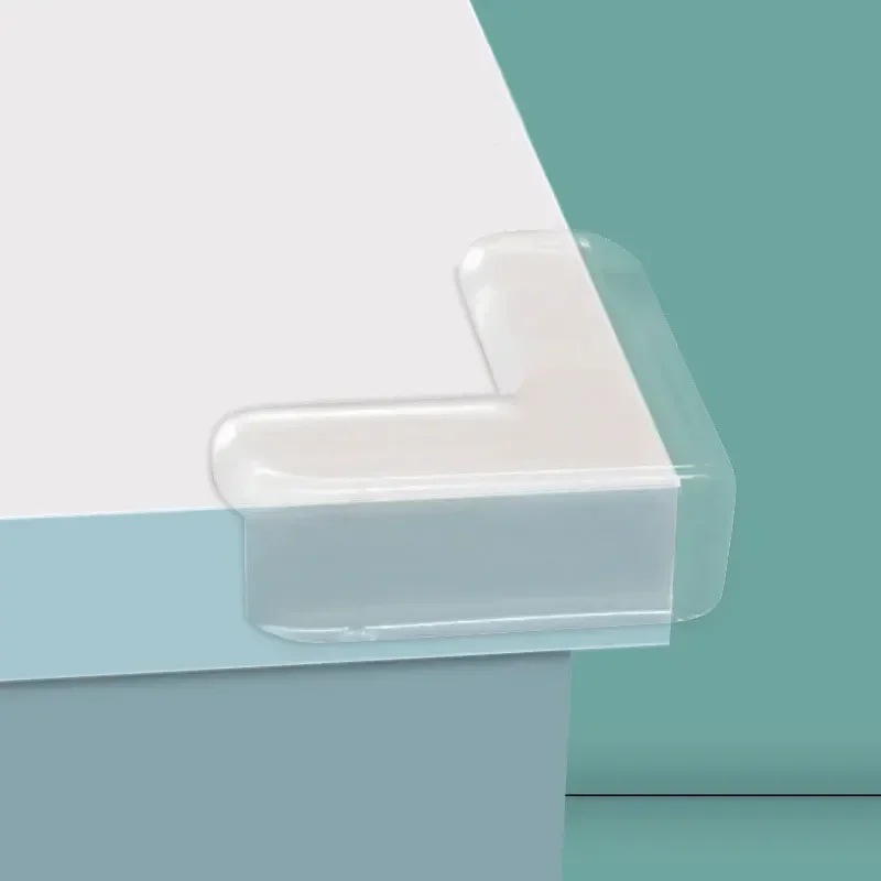 4Pcs/set Baby Silicone Safe Corner Protector Safety Edge Guards for Child Protection Cover Angle Pads Security Guard Accessories