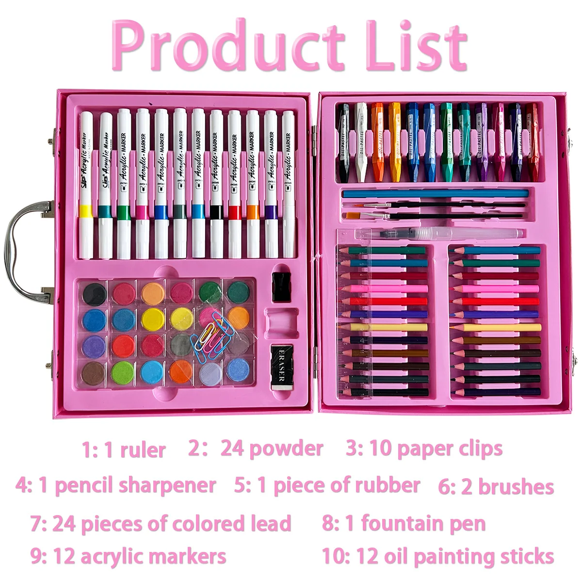 Kids Watercolor Painting Set 6