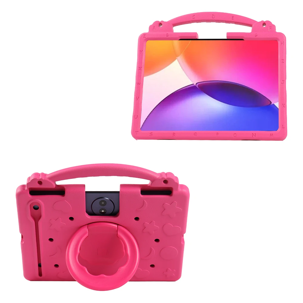 Durable Soft EVA Protective Case with Rotating Stand and Pen Loop
