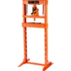 VEVOR 6/12 Ton Hydraulic H-Frame Garage Floor Adjustable Shop Press with Plates 6T/12T Orange for Garages or Professional Shops 1