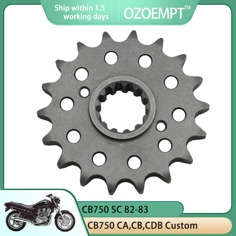 

Передняя Звездочка мотоцикла OZOEMPT 530-18T, подходит для CB750 SC CA,CB,CDB Custom C Custom F CB1100 A-D, F CB A-E