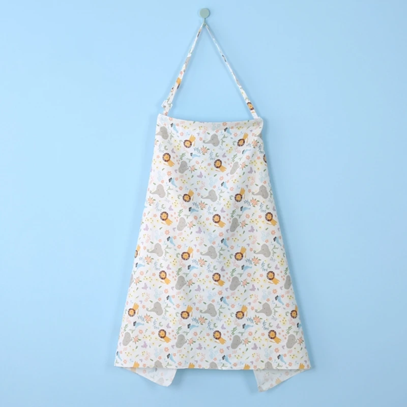 Privacy Nursing Apron Nursing Cover Cotton Breastfeeding Cover Muslin Coverall
