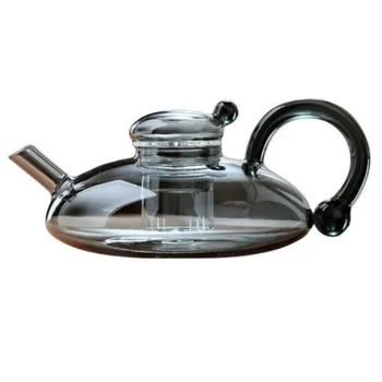 Clear Glass Teapot with Infuser 1