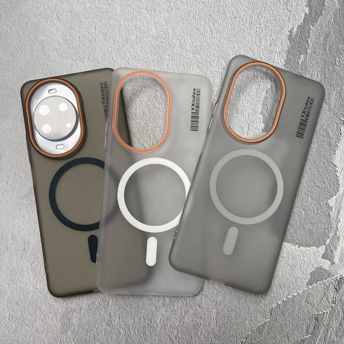 New Magnetic Frosted Translucent Ultra-Thin Shockproof Phone Case