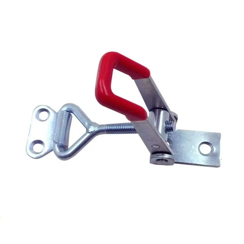 8 pcs Adjustable Toolbox Case Metal Toggle Latch Catch Clasp Quick Release Clamp Anti-Slip Push Pull Toggle Clamp Tools