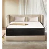 King Size Mattress 12 Inch Hybrid Mattress in a Box with Gel Memory Foam Individually Wrapped Pocket Coils Innerspring 5