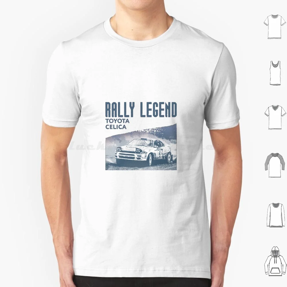 Rally Legend-Celica T18 Gt Quattro | Sport Auto | Autosport T Shirt Di Cotone Delle Donne Degli Uomini Di Stampa Fai Da Te Rally Legend 4Wd Turbo Dirt