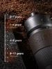 HiBREW Manual Coffee Grinder Aluminum Conical Burr Capacity 22g Hand Coffee Grinder with 11 Levels Adjustable Setting Pour Over 4
