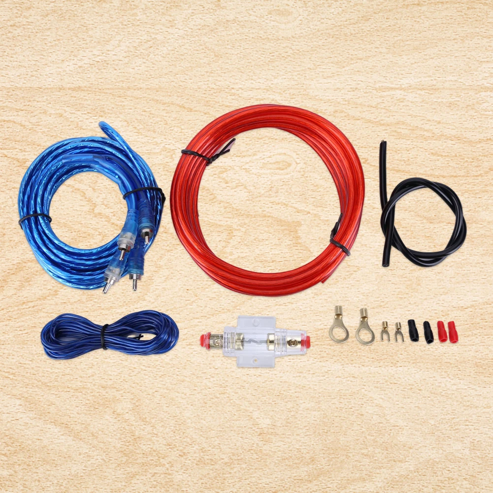 60 AMP 1500W/2000W Car Power Amplifier Wiring Kit 8GA Power Cable Subwoofer Speaker Car Audio Wiring Amplifier Radio Cables audio cable,audio speaker cable,car stereo accessories,audio speaker wiring kit,car amplifier wiring kit