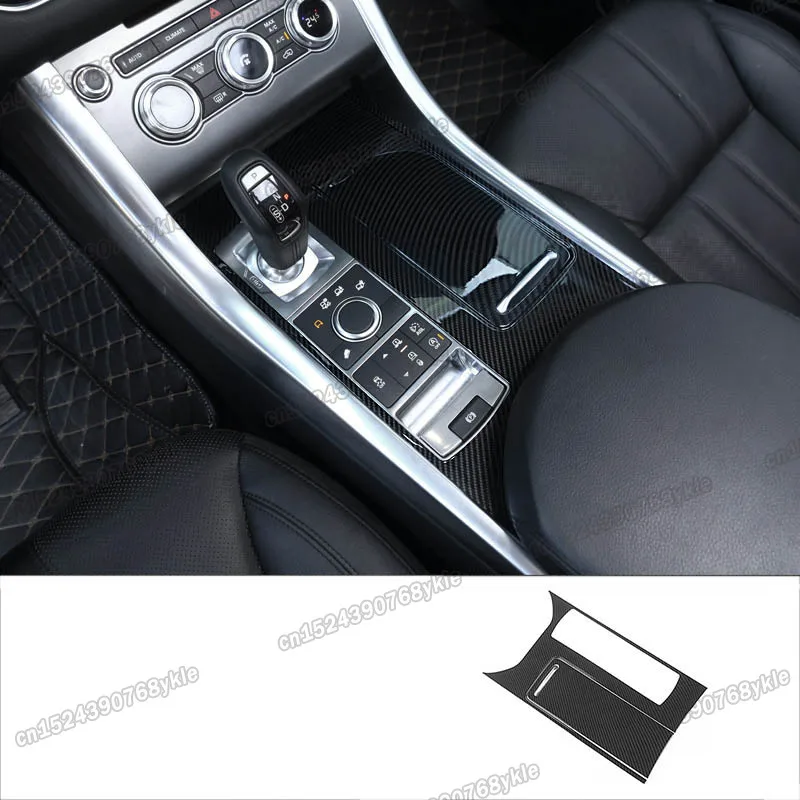 

Автомобильная трансмиссионная панель из углеродного волокна, центральная консоль для range rover sport 2014 2015 2016 2017 2018 2019 L494, интерьерная роскошная отделка