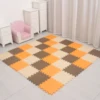 mei qi cool playmat baby EVA Foam Play Puzzle Mat for kids Interlocking Exercise Tiles Floor Carpet Rug,Each 29X29X0.8cm 3