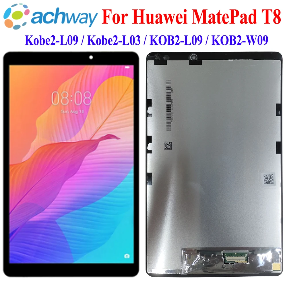 

Display 8.0'' For Huawei MatePad T8 LCD Display Touch Screen Digitizer Assembly Replacement Parts For Huawei MatePad T8 Display