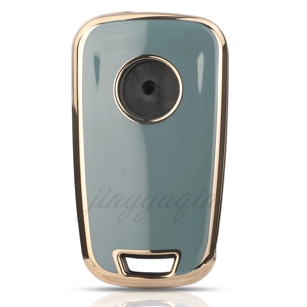 小物 Yuki Jingyuqin 2 Buttons Soft TPU Car Key Cover Case For