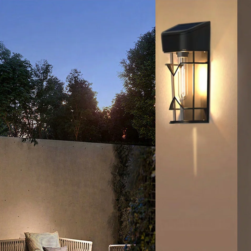 Solar Outdoor Lights Garden Balcony Home Sensor Lights Wall Light Waterproof Staircase Fence Street Light Super Bright Lights