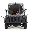 1/18 4WD 2To1 Combat Command Vehicle RC Truck Car Toy 2.4G All Terrain Off Road LED Lighting Sound Smoking Remote Control Truck 6