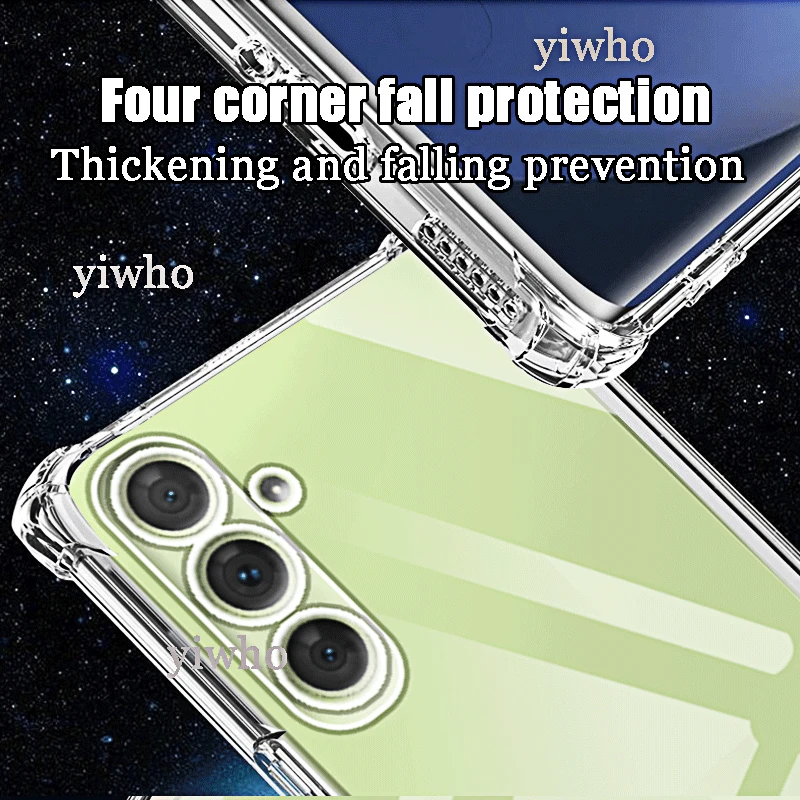 Durable Shockproof Clear Silicone Soft Back Case Coque