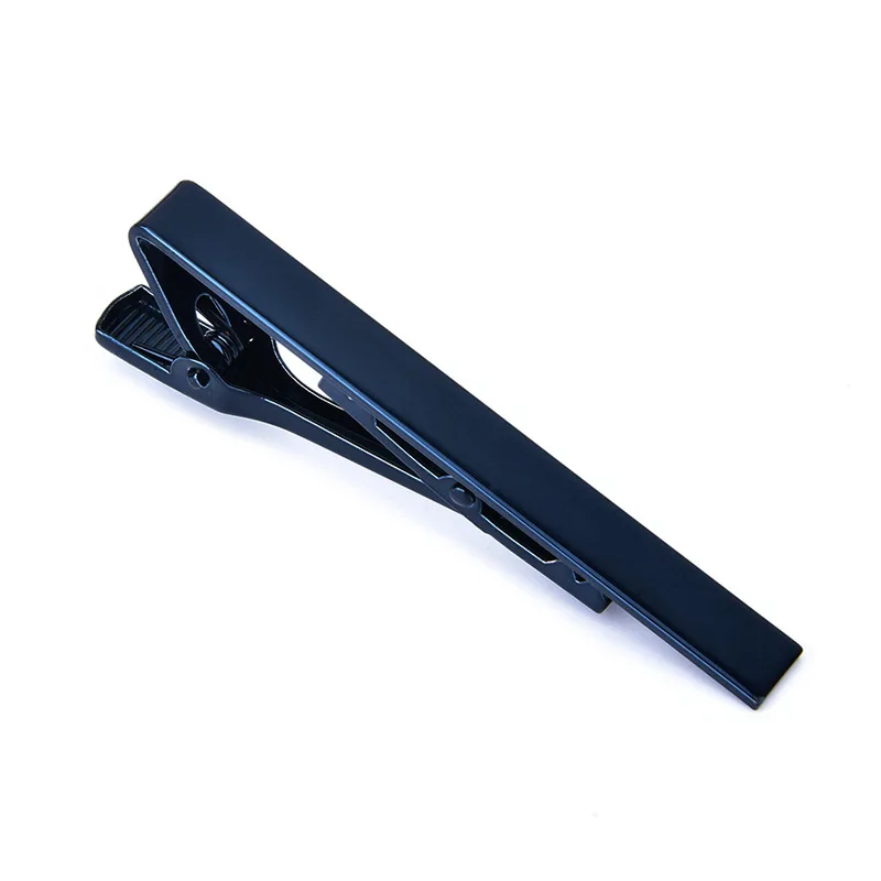 Tie clips Customization DIY Name Pattern 5.8*0.6cm Tie Clip For Men Steel Silver Color Gold Business Tie Pin Clasp Necktie