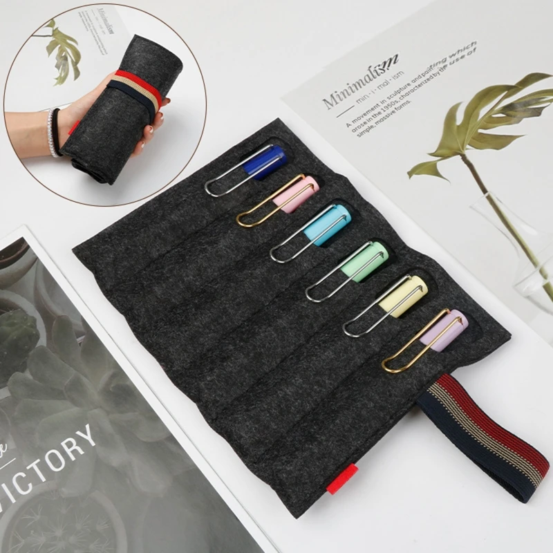 Practical Pencil for CASE School Pen Storage Bag Felt Pen for CASE Single Hole Protective Sleeve Small Sign Cover St pencil case
