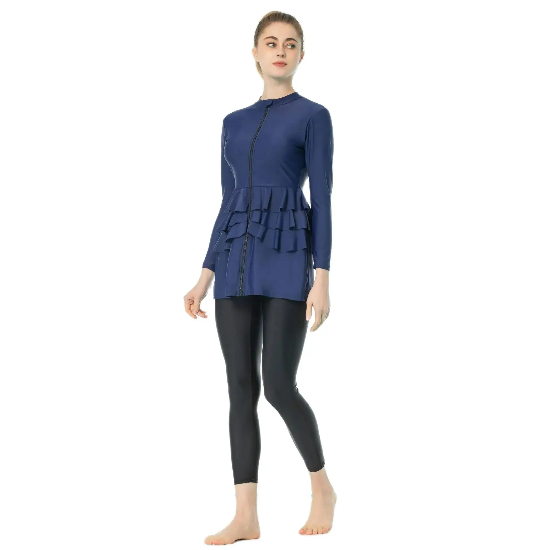 Swimsuits for Hijabis Southeast Asian Middle Eastern Muslim Swimwear Conservative Swimwear Turkish Burkini Suit Separates