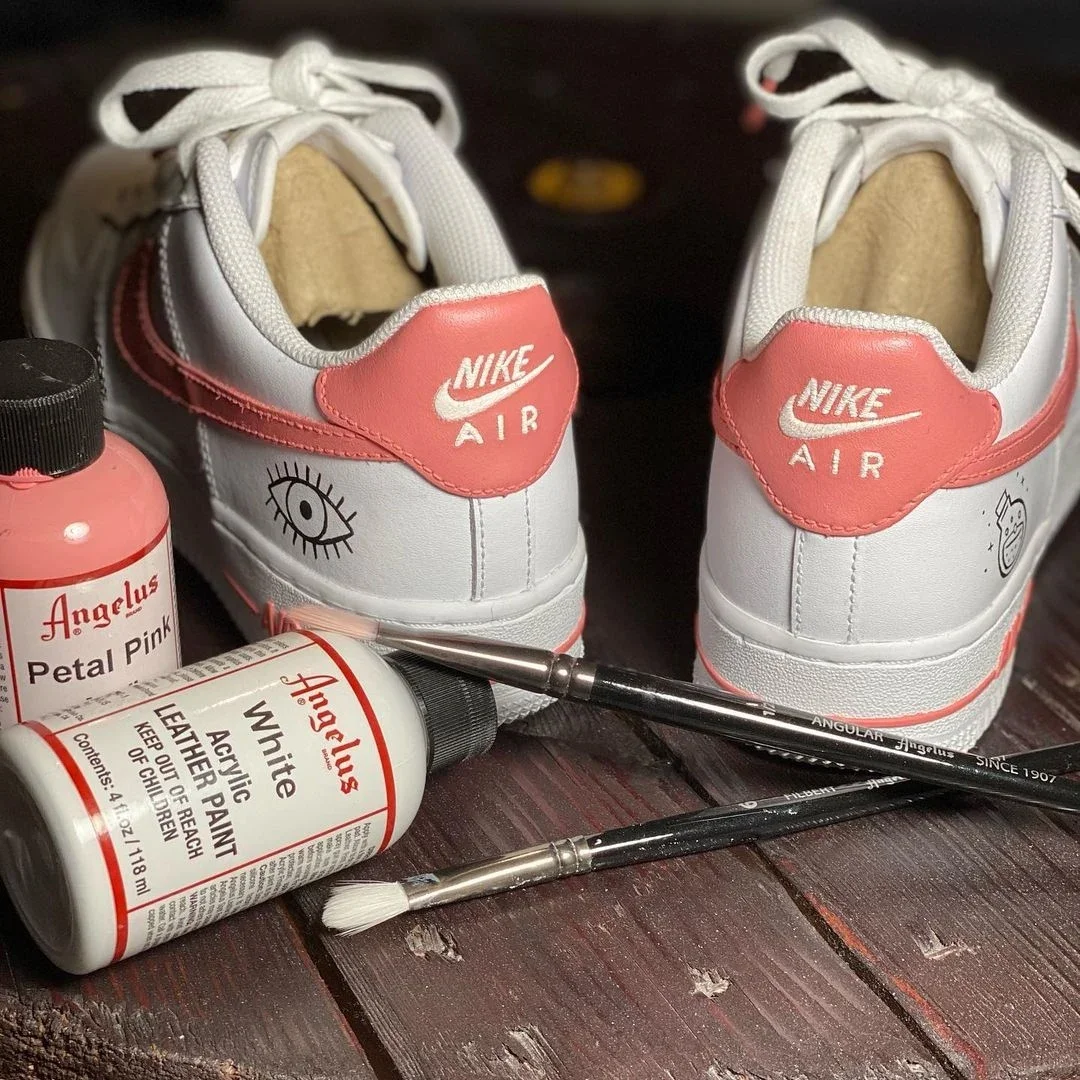 Angelus Acrylic Leather Paint 118ml/4oz Changed Custom-made Hand