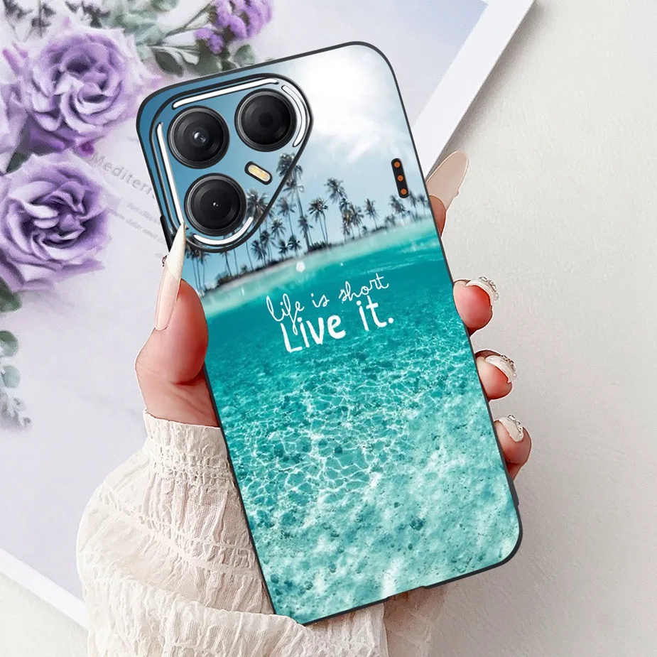 Cute Cat Painted Soft TPU Phone Case - Enhanced Protection and Style