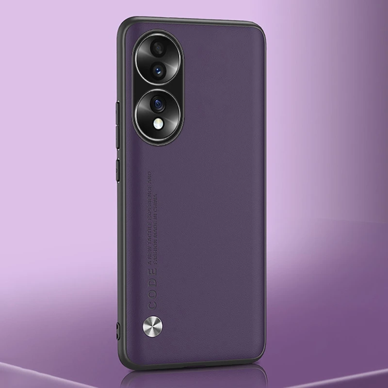 Luxury PU Leather Shockproof Phone Case - Business Silicone Protection Cover