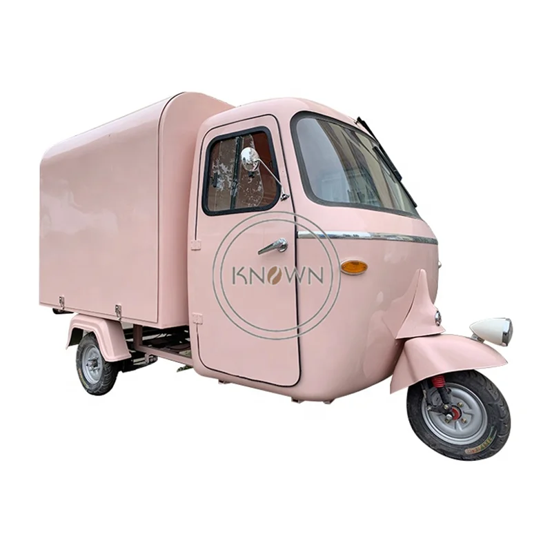 Ape Indiana Ape Car Nuova Food Truck Ape Piaggio Rosa 2022 New
