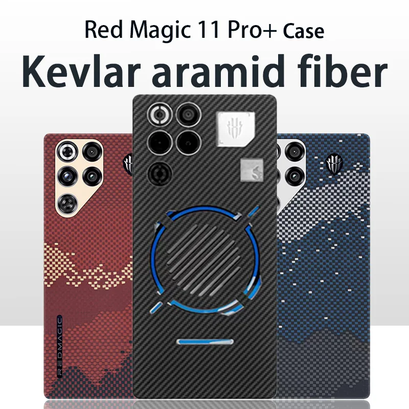 Ultra-Thin Kevlar Carbon Case - Aramid Fiber Anti-Drop Magsafe Phone Shell