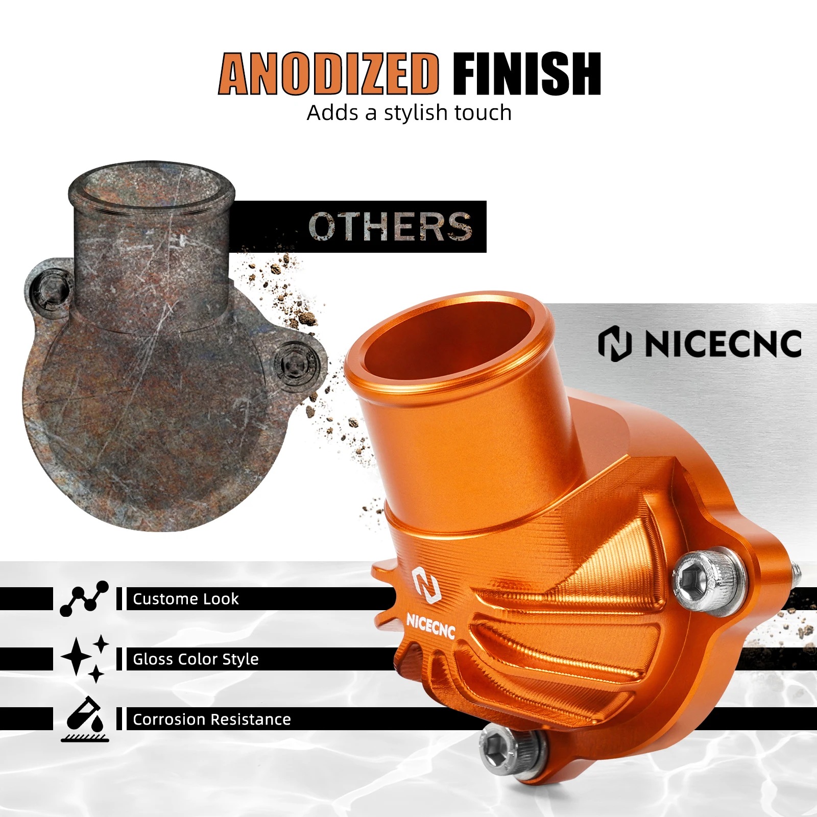 Thermostat Housing Water Connection For KTM 790 890 Duke R