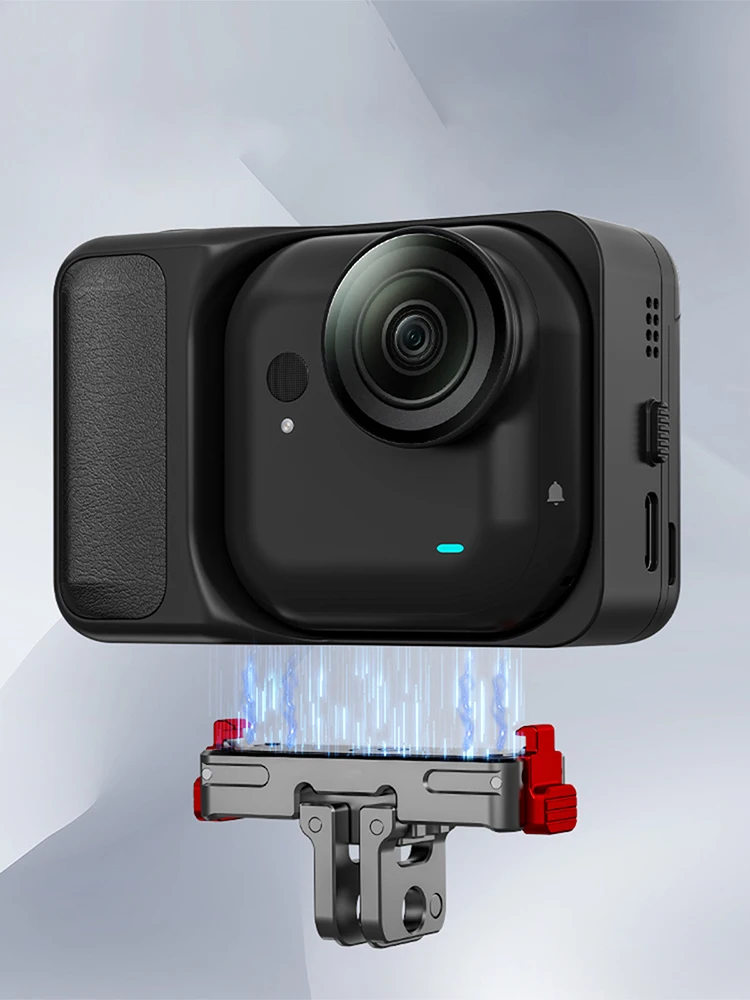 Magnetic Quick Release Base For Insta360 Go Ultra Metal Extension Mount Adapter Holder For Insta 360 Go Ultra Camera Accessories