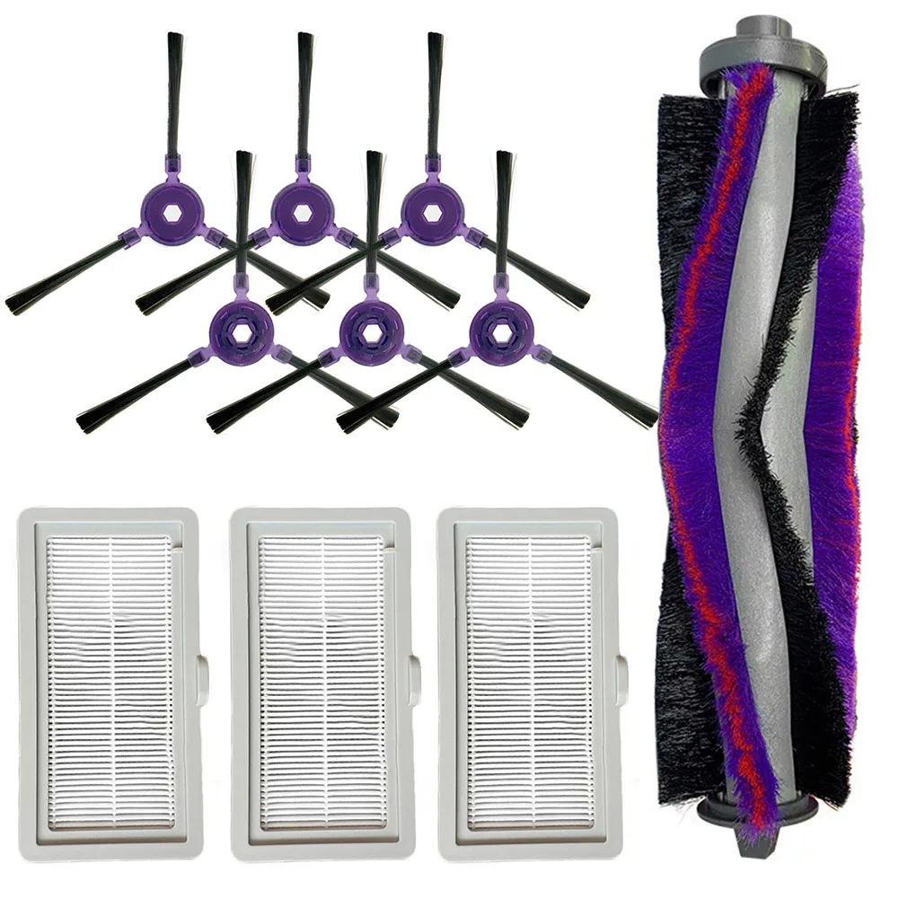

10-In-1 Vacuum Cleaner Accessories Main Roller Brush Filters Side Brush For Samsung Powerbot-E VR05R5050WK Robot Vacuum Cleaner
