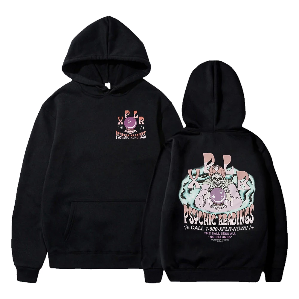 Sam and Colby XPLR Psychic Reading Hoodie Women Men Long Sleeve Sweatshirt Fashion Pullover Clothes