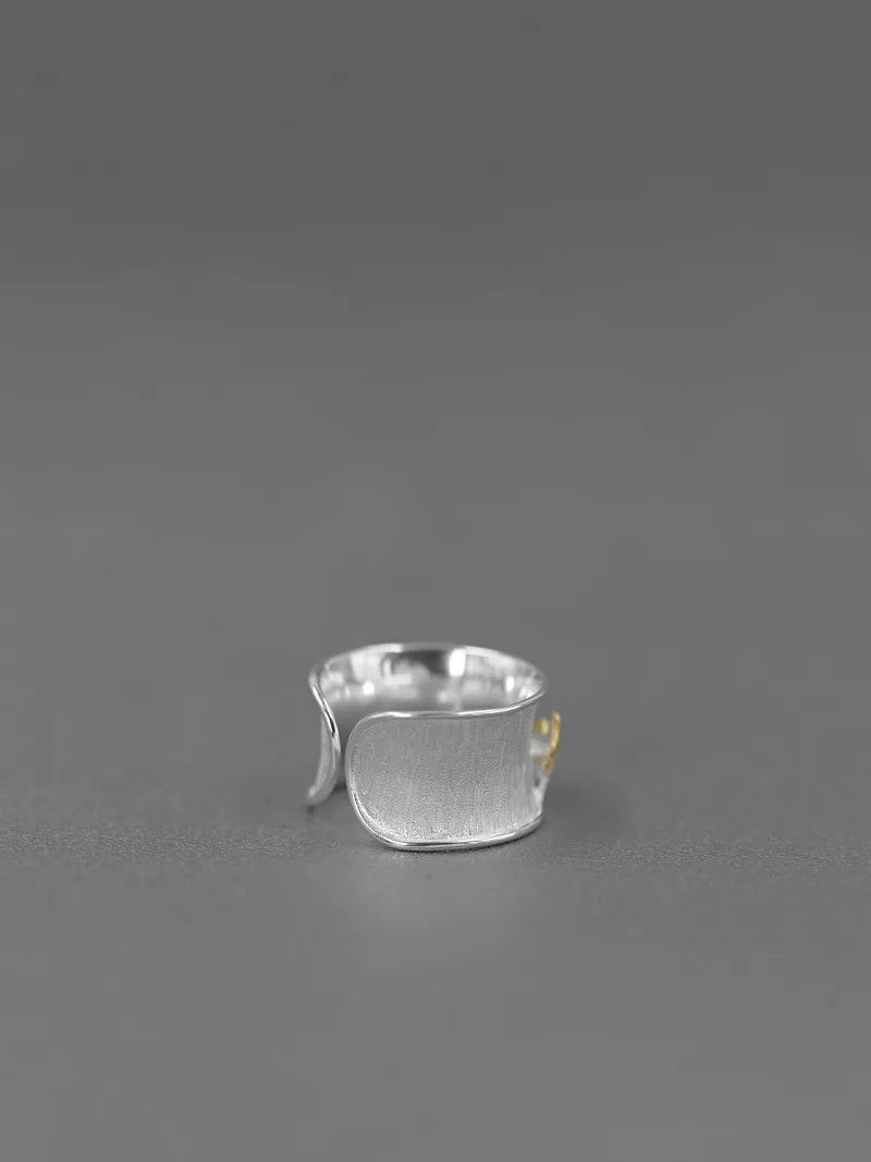 Silver Two Tone Plating Tree and Moon (Turquoise or Opal)