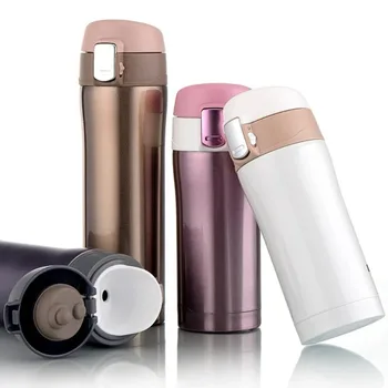 5 Colors 500ml 304 Stainless Steel Insulated Thermos Vacuum Flask Travel Drink Bottle High Quality Fitness & Cycling Bottle