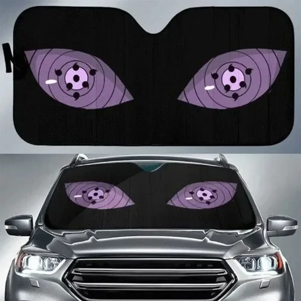 Automotive Universal Personalized Foldable Car Windshield Sunshade Horror Movies 3D Printing Protection Car Interior Hall Windshield Sunshade Car Sunshade Windshield Sun Shade