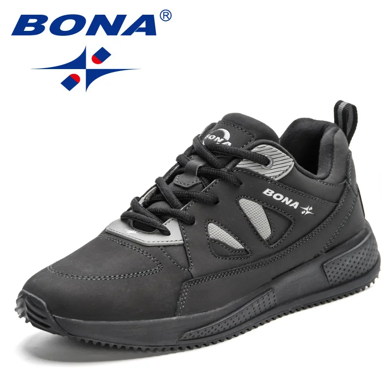

BONA 2023 New Designers Man Soft Vulcanized Shoes Breathable Comfort Outdoor Casual Shoes Men Sneakers Lightweight Walking Shoes