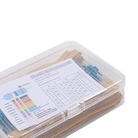 300/600pcs Metal Film Resistors Assortment 30 Kinds Metal Film Resistance Assortment Kit 10R-1M Resistance 1% - Image 6