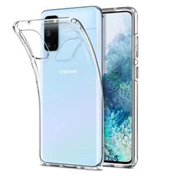 Premium Clear Silicone Soft Phone Case - High Quality Back Cover - Samsung S22 (Clear)