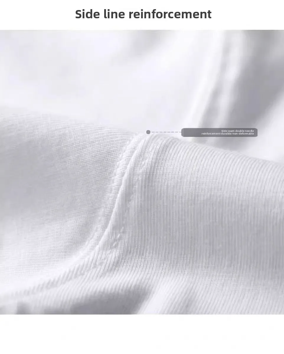 Summer High Quality GSM 300G Men T Shirt wearing style