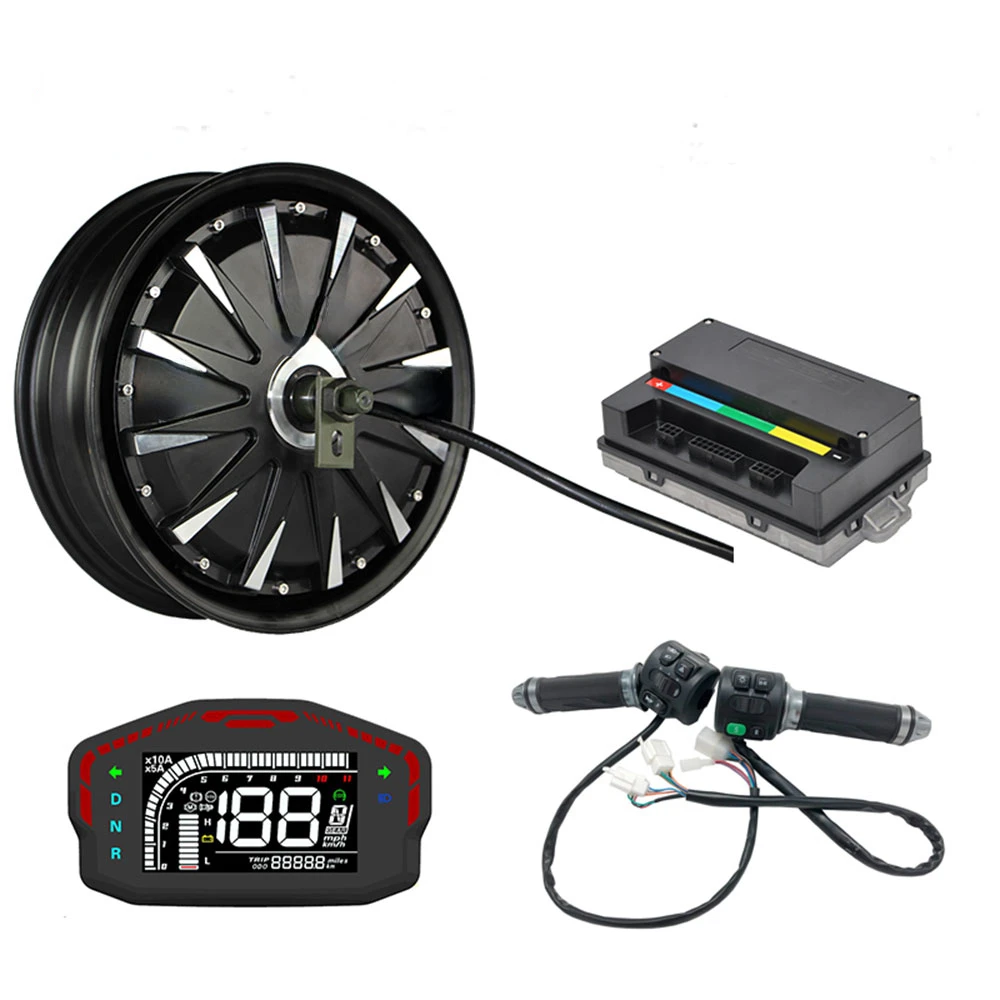 

12*3.5inch 1500W 48V 55kph E-Scooter Hub Motor Kits Power Train System