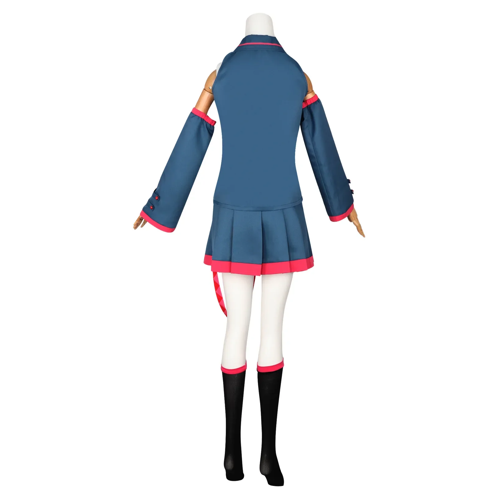 Anime Miku Cosplay Costume Kasane Teto Adult Women Girls JK Skirt Suit Halloween Outfit Uniform Party Performance halloween costumes