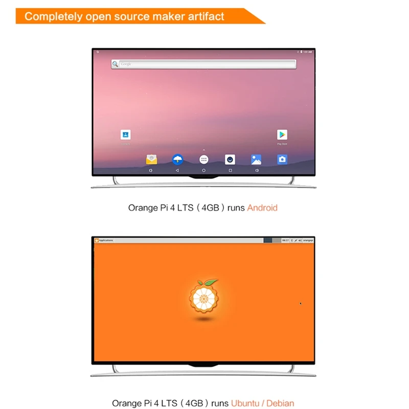 Orange Pi 4 LTS 4G16G + 5V3A  , Rockchip RK3399, Wifi + BT5.0 , ⰡƮ ̴, ȵ̵ , 