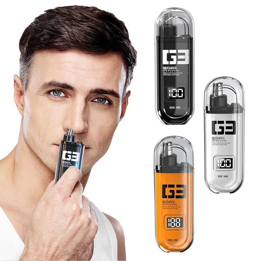 휴대용 전기 코털 제거기 USB 충전식 미니 무선 면도기 다기능 코 청소기 코털 클리퍼