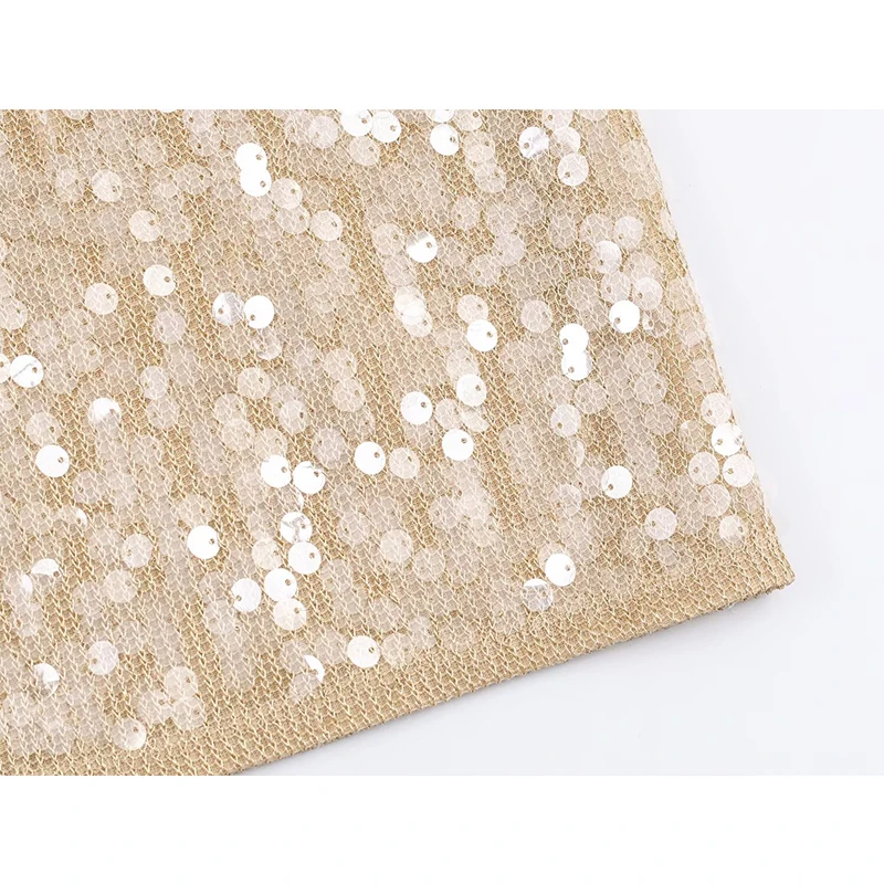 Sexy Sequin Long Dress Women Slim Sleeveless V-neck Party Dresses Female Fashion Lace Splicing Elegant Dresses ﻿