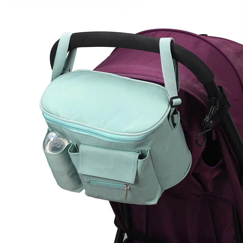 Large Capacity Baby Stroller Organizer Bag Diaper Bag Cup Bottle Holder Universal Outdoor Travel Hanging Pram Car