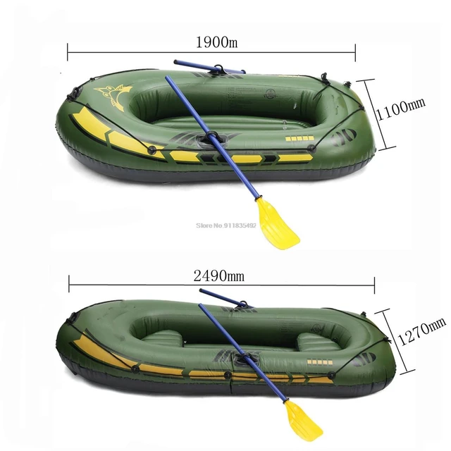 2 Person/3 Person Thickening Inflatable Boat Raft River Lake